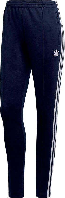 adidas trainingsbroek blauw wit|adidas broek.